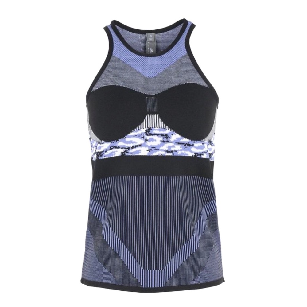 ADIDAS x STELLA MCCARTNEY Run Primeknit Tank in Joy Purple